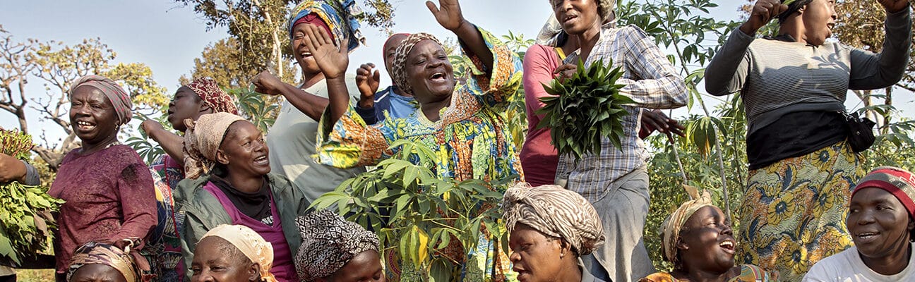 The SOCCOMAD women's collective in Yoko, Cameroon