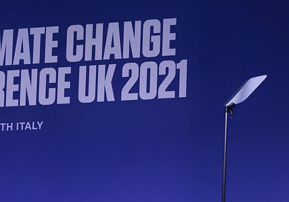 Prime Minister Boris Johnson gives the opening statement at the COP26 summit. Picture by Simon Dawson / No 10 Downing Street
