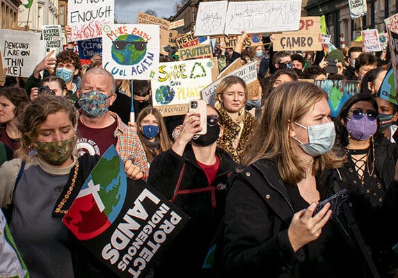 Protest at COP26