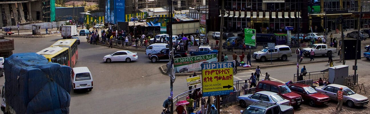 Addis Ababa, the capital of Ethiopia