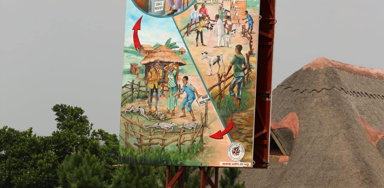 Anti-Corruption poster in Uganda