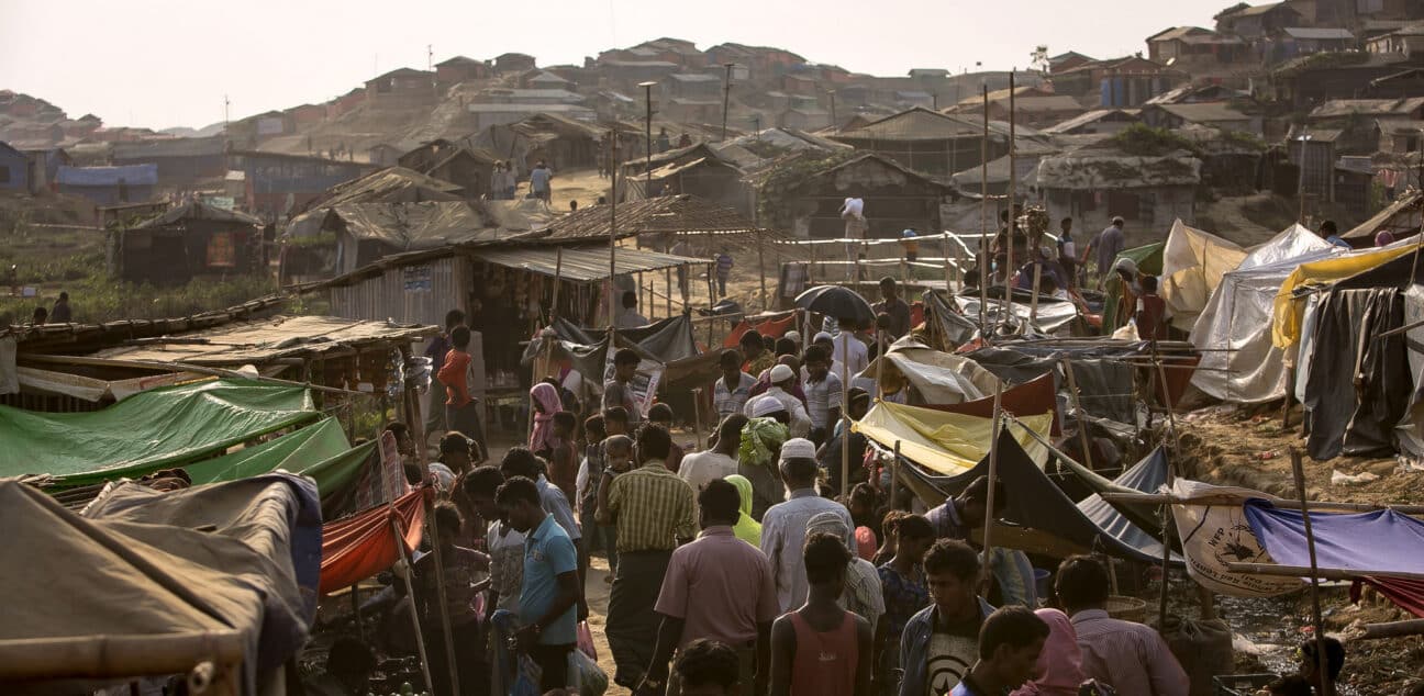 Rohingya refugee camp