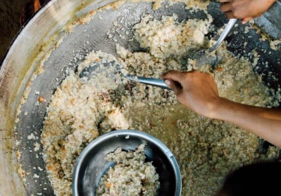 Bi gpot of rice in Thailand