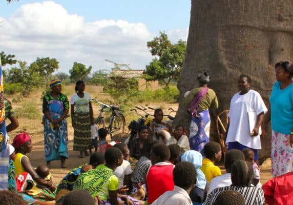 Womens meeting in Malawi