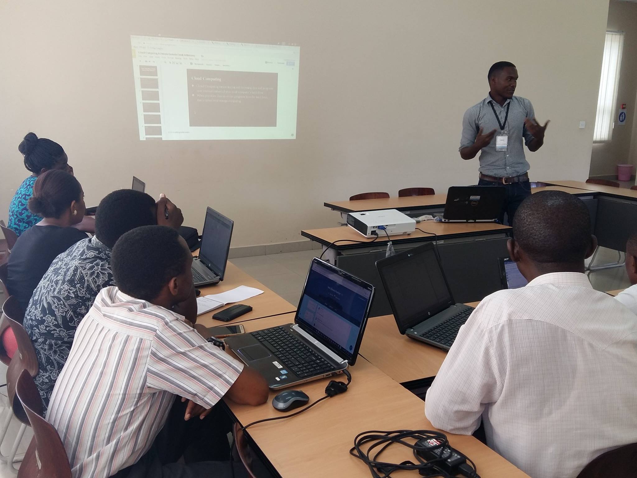 Digital workshop in Tanzania