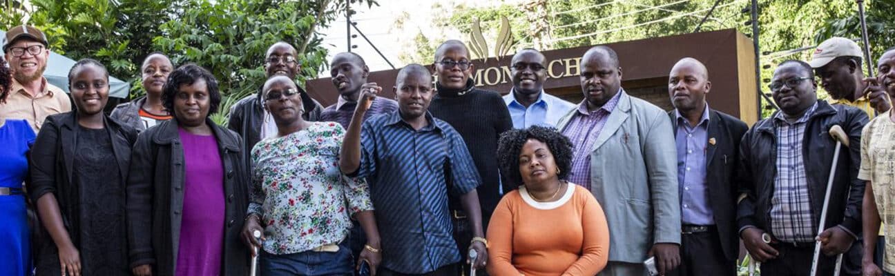 Representatives of organisations of persons with disabilities met in Nairobi to learn about advocacy and to build relationships, at a session organised by Sightsavers