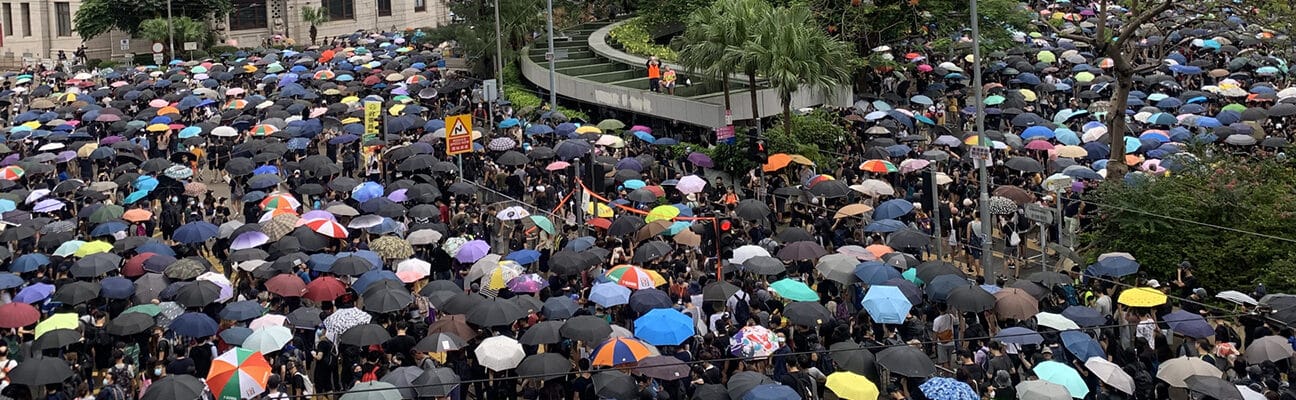 Umbrella protests in Hong Kong