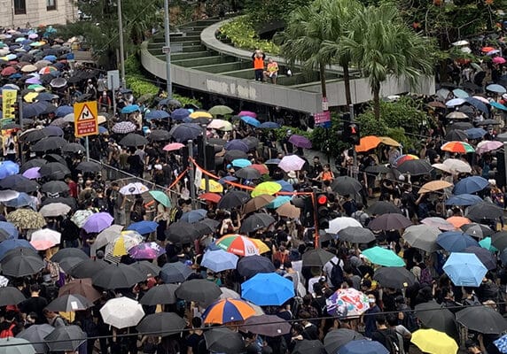 Umbrella protests in Hong Kong