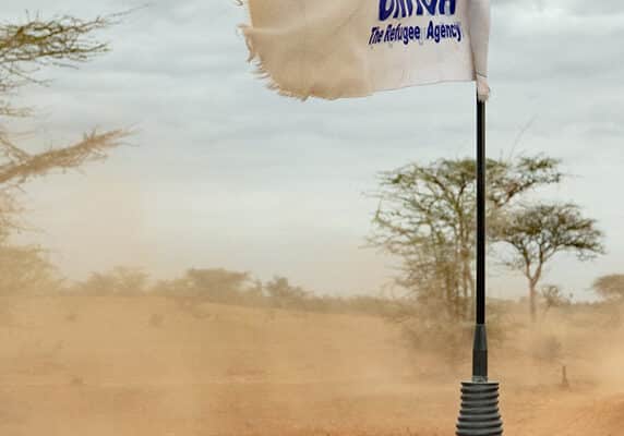 UNHCR convoy heading to Melkadida refugee camp, Somali Region, Ethiopia