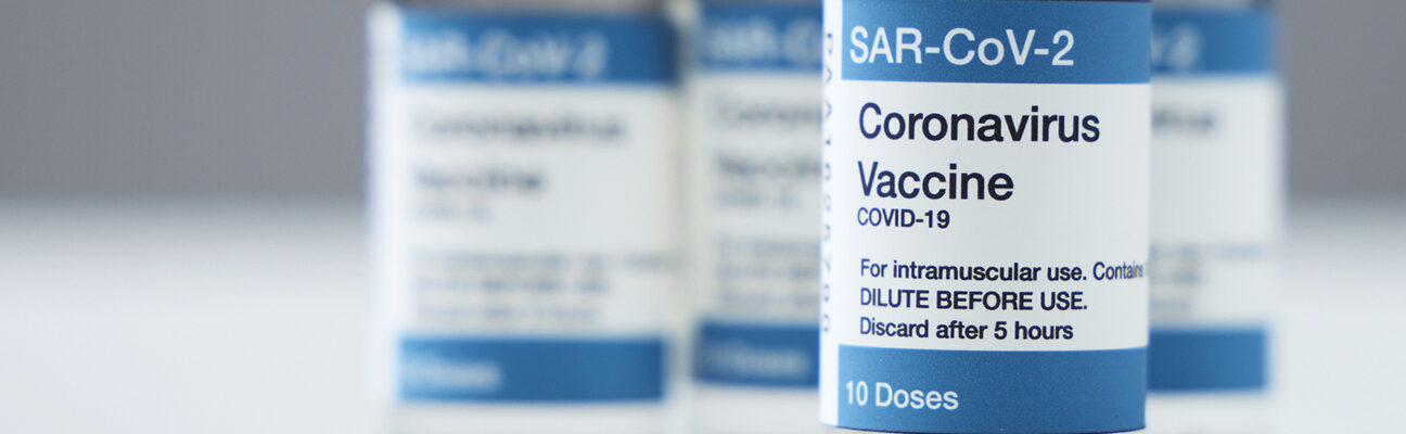 Covid-19 vaccine vials