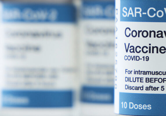 Covid-19 vaccine vials