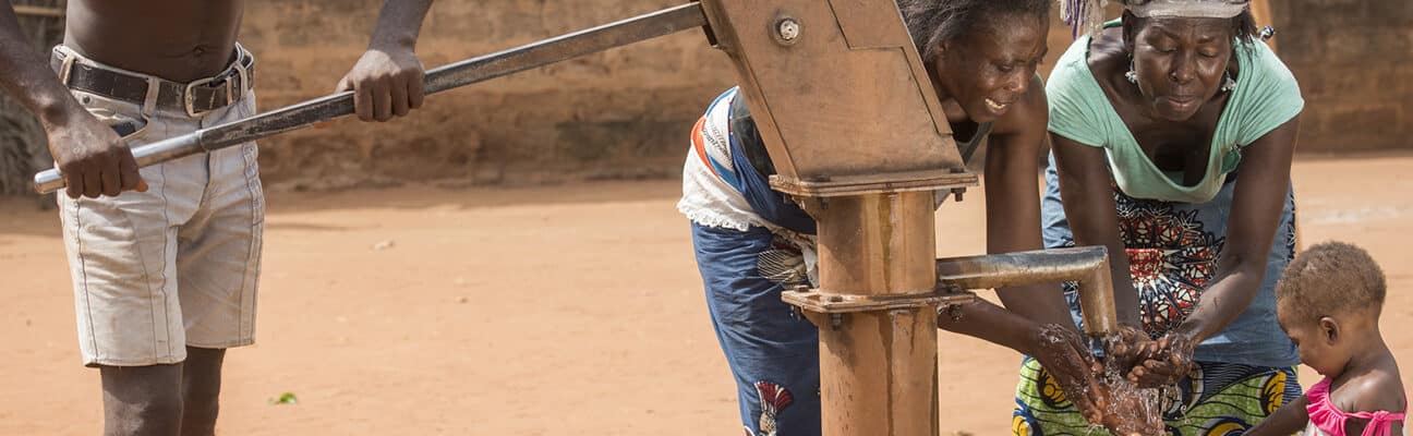 A new well in Village de Guede Codji, Benin