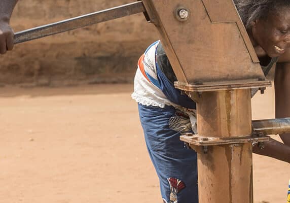 A new well in Village de Guede Codji, Benin