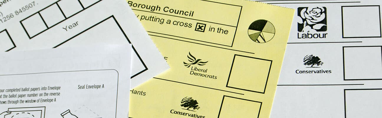 Postal Ballot forms