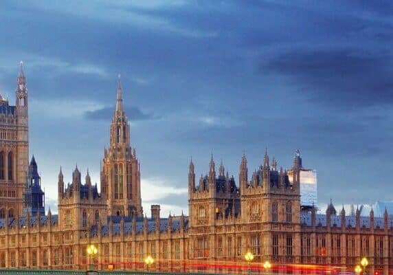 Parliament buildings, London