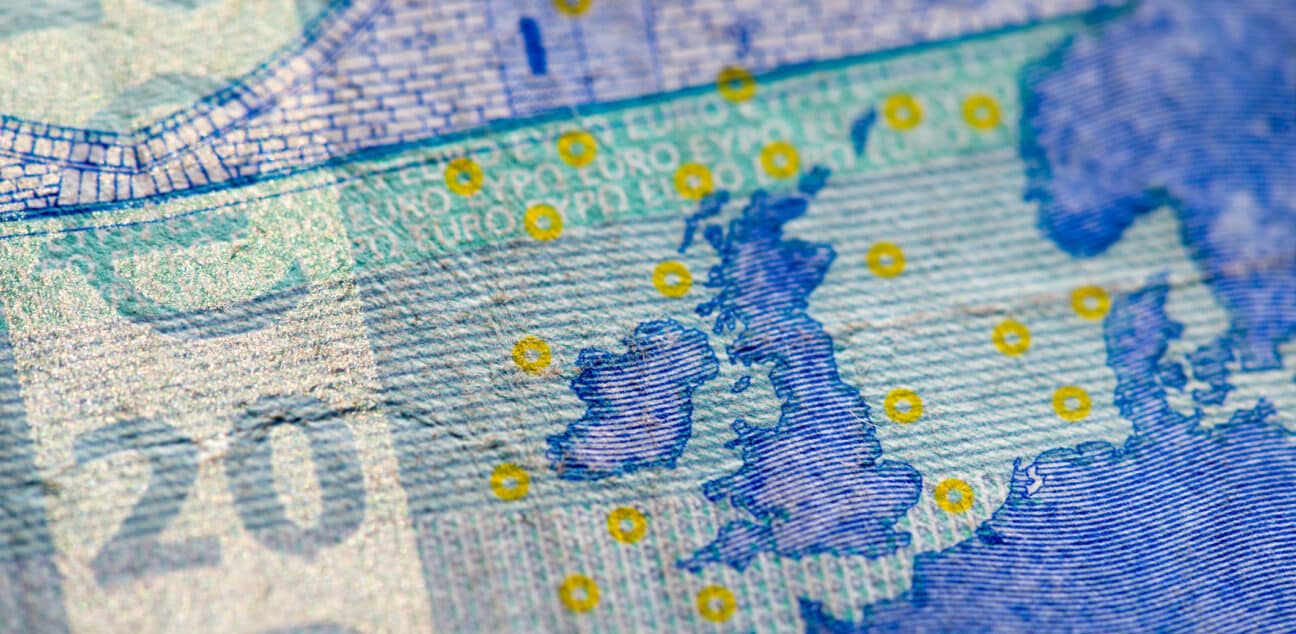 UK image on a banknote
