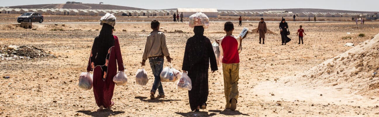 Azraq refugee camp