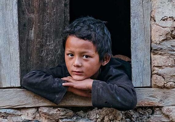 Boy in Kathmandu, Nepal