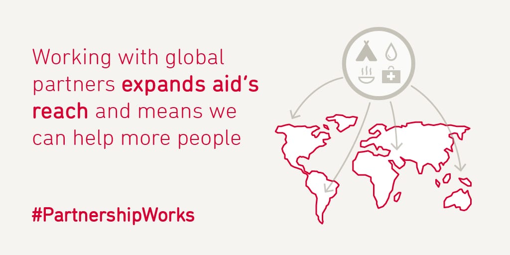 #PartnershipWorks - expanding aid's reach