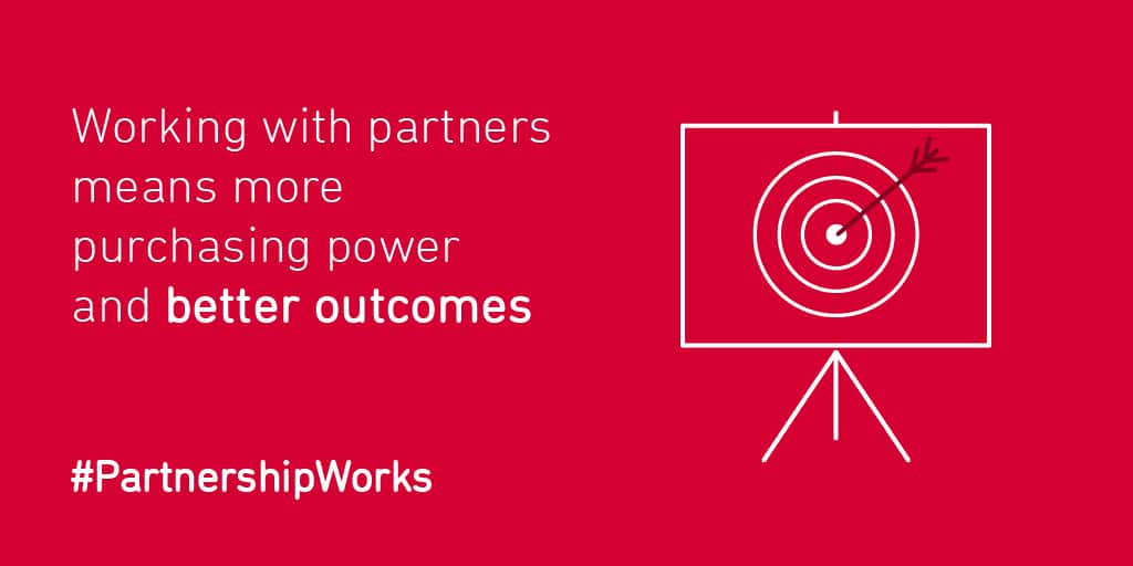 #PartnershipWorks - better outcomes