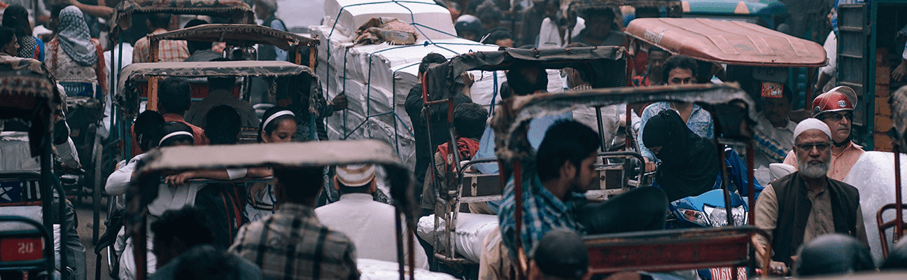 Rickshaws in Delhi