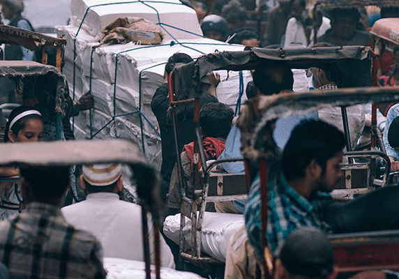 Rickshaws in Delhi