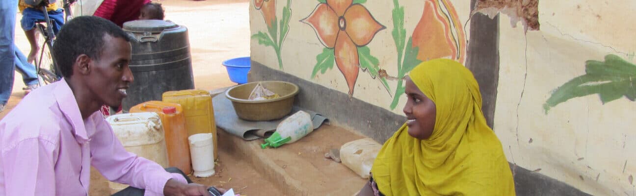 Survey in Dadaab camp, Kenya