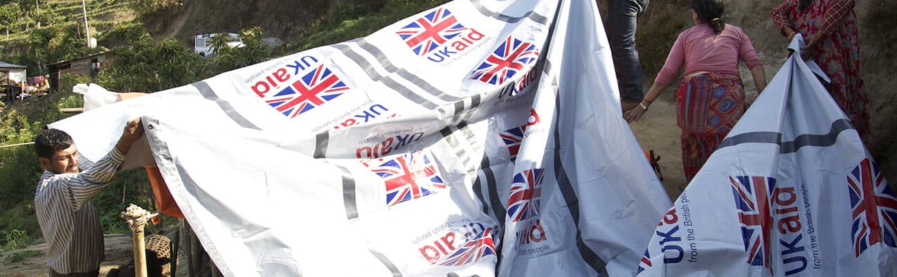 UK Aid covers