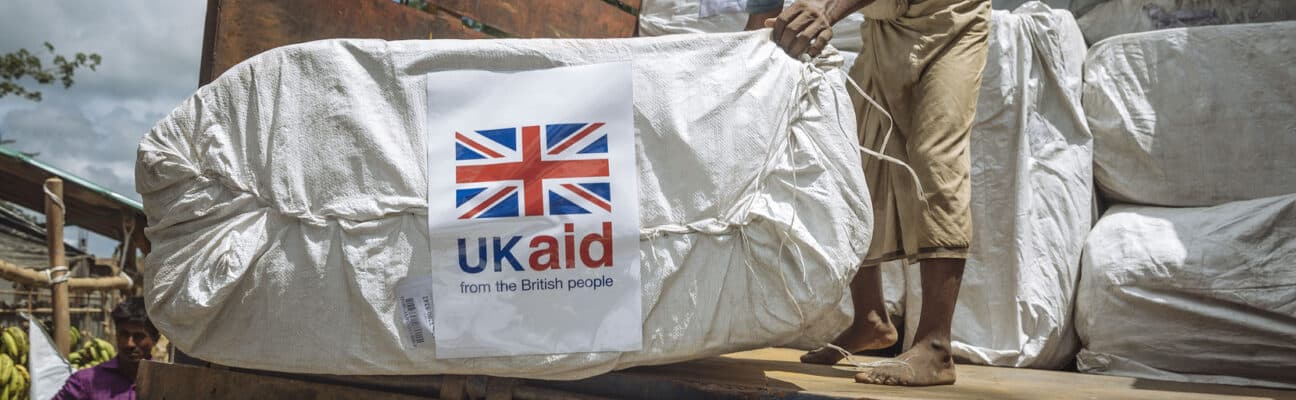 UK aid for refugees in Burma