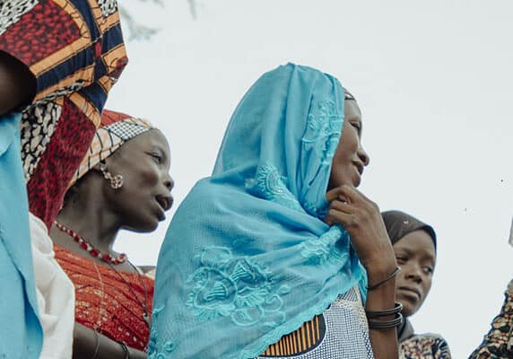 Women at Centre de Sante Integre in Niger