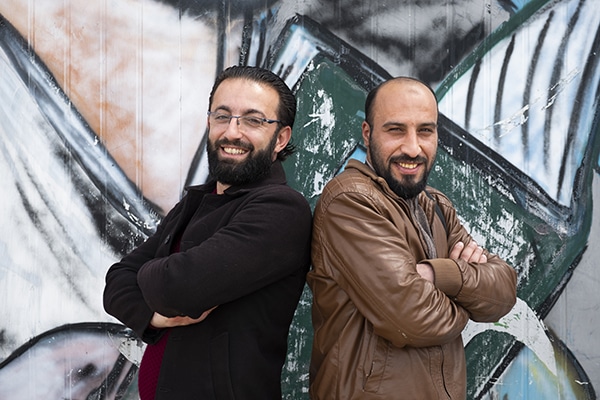 Shadi Zahed and Muteeb Hamdan