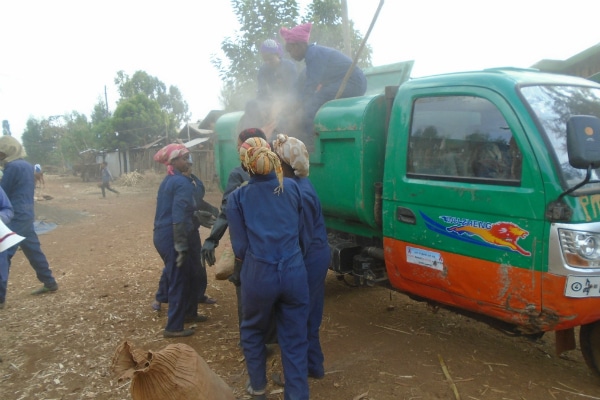 Micro and small enterprises engaging in solid waste collection