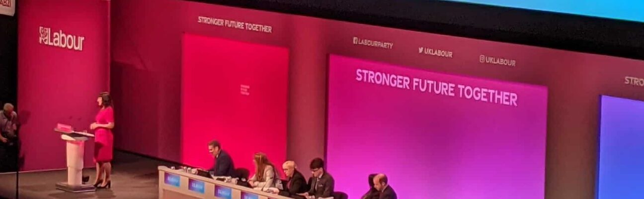 Labour part annual conference at Brighton in 2021
