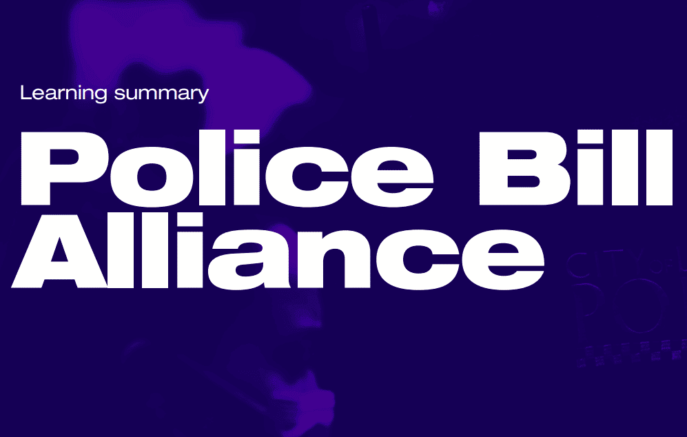Police bill alliance