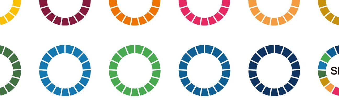 Image of colourful SDG symbols