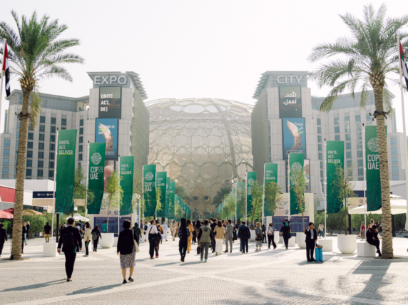 UN Climate Change Conference (COP 28), Dubai. 1 December 2023. Photo Leo Alfonso / ILO