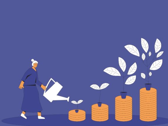 Pension fund illustration