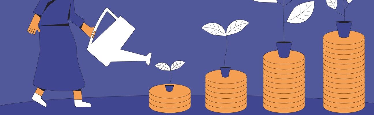 Pension fund illustration