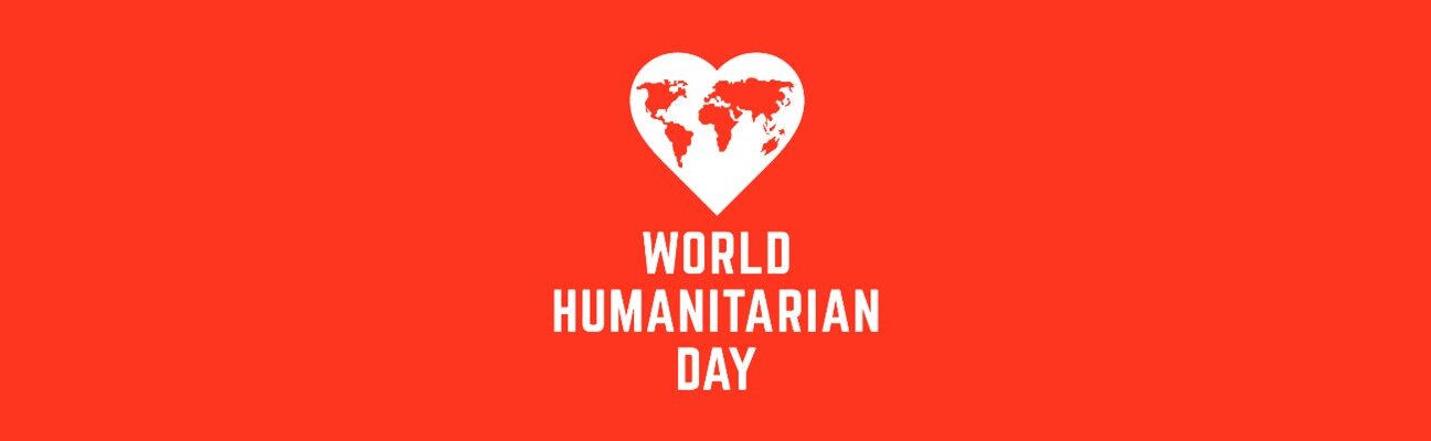 World Humanitarian Day logo. Credit: The United Nations