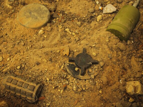 Landmine. Credit: Kenny Lam