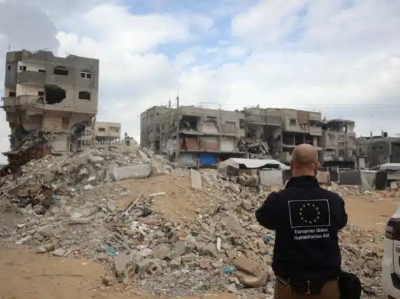 EU Humanitarian efforts in Gaza: a lifeline amidst destruction, © European Union, 2025.