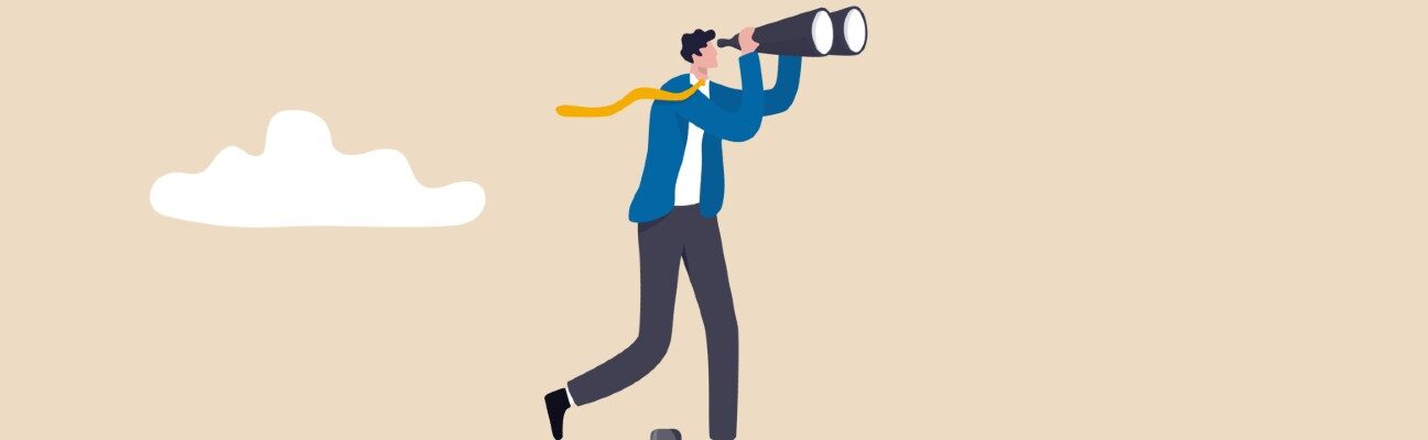 Vision to see future. Credit: Nuthawut Somsuk