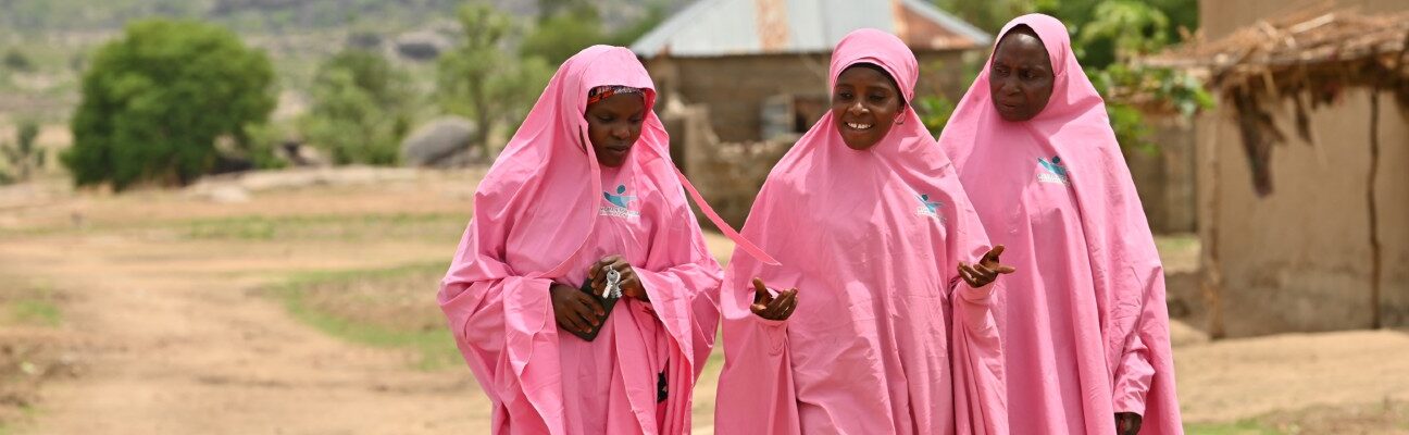 Hadiza, a graduate of our programme and Change Agent in Nigeria. Credit: Women for Women International