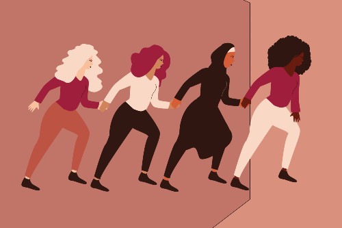 Feminist leadership. Credit: salim hanzaz