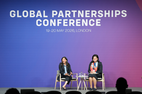 London, UK. Shifting the Power Plenary, Global Partnerships Conference 2026. Credit: Elliot Vick/ FCDO / Flickr, CC BY 4.0