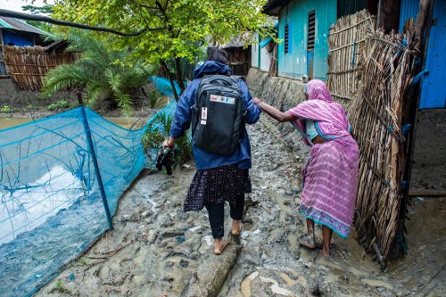 Bangladesh emergency response. Credit: CBM UK